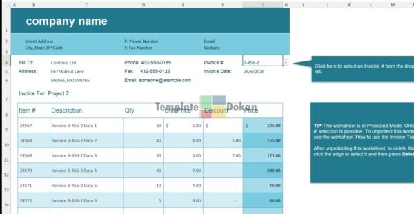 Sales Invoice Tracker
